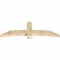 Ekena Millwork Bellingham Rough Sawn Timber Gable Bracket, Douglas Fir, 72"W x 24"H x 4"D x 6"F, 8/12 Pitch GBW072X24X0406BEL00RDF - alternate 4